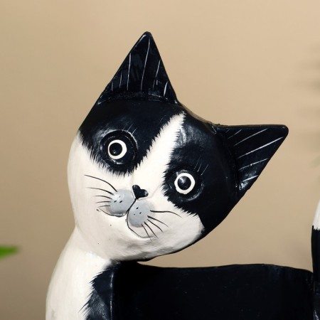 Eternal calendar "cat" tree 15x22x6 cm-5