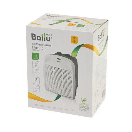 Ballu BFH/S-10, 2000 watts, ventilation, 25 m2, white-3