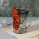 Glass beer mug "with light steam", 500 ml