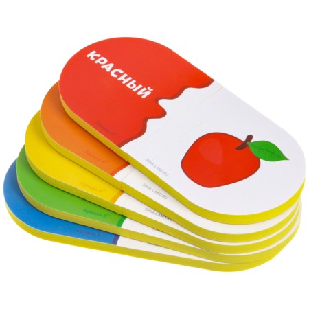 Soft puzzle for kids "Learning Colors", 5 puzzles, crumb I-13