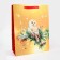 Package Gift New Year Laminated "Owl", 33 x 42.5 x 10 cm.