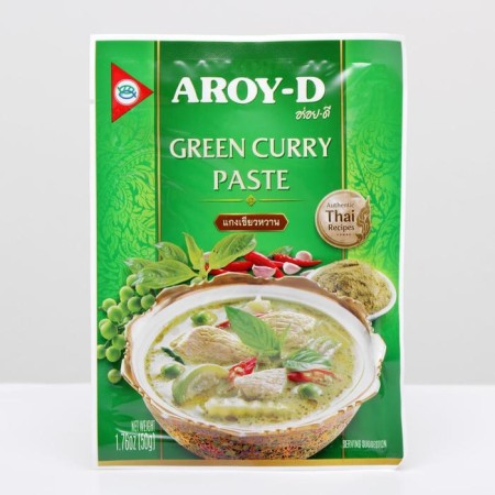 Pasta Aroy-D "Curry Green", 50 g