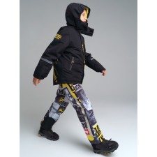Winter kit for the boy PlayTode: jacket and semi -combineson, height 134 cm