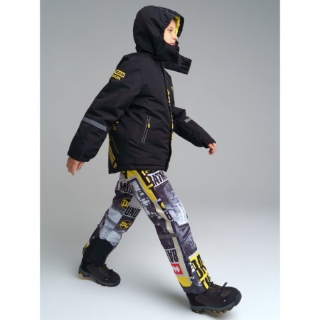 Winter kit for the boy PlayTode: jacket and semi -combineson, height 134 cm