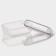 A set of containers rectangular, 6 pcs: 5.5 l, 1.4 l, 0.8 l, 0.7 l, 0.7 l, 0.4 liters