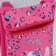 Gift set for the girl "Little cat", bag, gum for hair, raspberry color