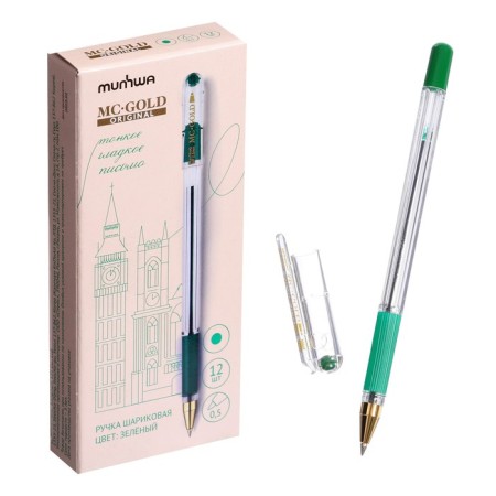 Ballic handle munhwa mc gold, green rod, node 0.5 mm, flu-1