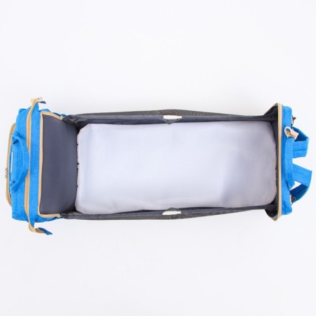 Bag-rug with a changing rug, blue color-5