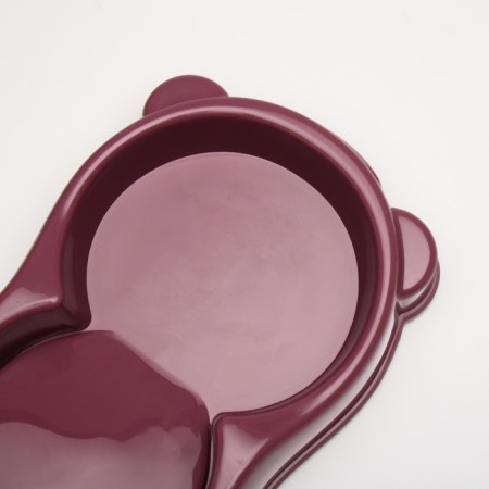 Auto feeder 1.5 l, 27 x 18 x 25 cm, burgundy-5