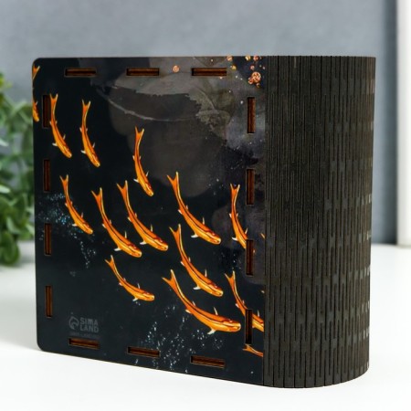 Casket-book "Fish" 14x14 cm mix-5