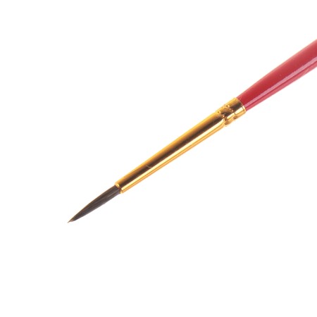 Pony brush, round No. 2, "gamma"-1