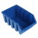 Tray for metizes No. 4, 350x235x155 mm, blue