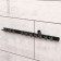 Holder of end heads and bit with a square of 1/4 "inch, wall, black