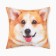Decorative Ethel Pillow "Corgi" 40x40 cm, Gabardin, 100% p/e