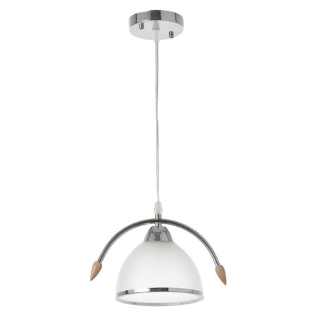 Lamp Bayerlux "Kian" E27 40W silver 23x15x60 cm