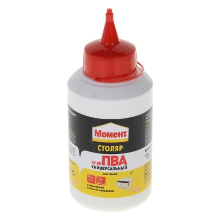 Glue "Moment" carpentry, PVA, universal, 250 g