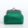 Women's wallet on the farmar, green color