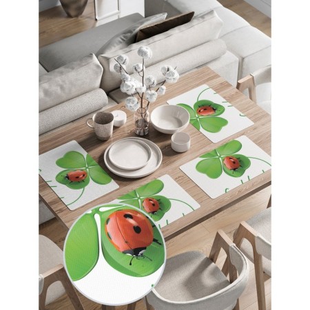 A set of napkins with a photo print, size 30x46 cm, 4 pcs-1