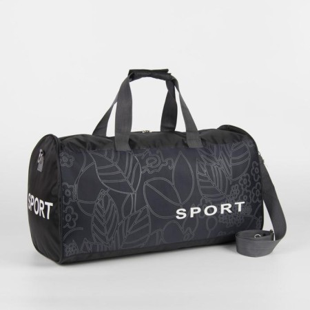 Sports bag with lightning, long belt, blue color