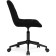 Computer chair Chester Metal/velor, white/black 49x60x84 cm