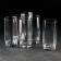 A set of high glass glasses HISAR, 330 ml, 6 pcs