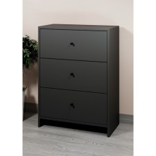 Chest of drawers 3ya-600, 600x300x776, quadro/anthracite
