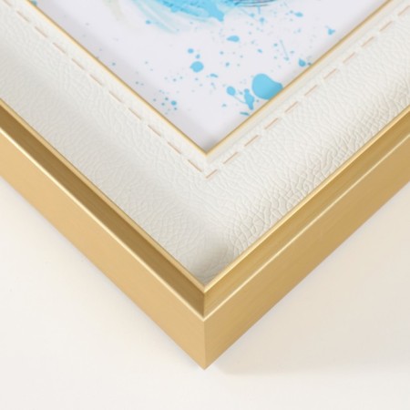 Photo frame plastic 10x15 cm "Arista" gold frame 3.3x18.3x23.5 cm-2