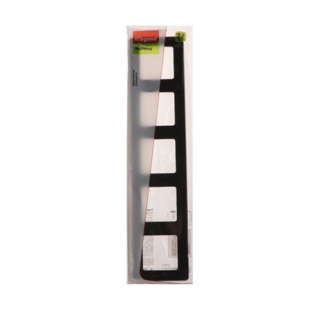 Frame Legrand Inspiria, 5 post, anthracite-2