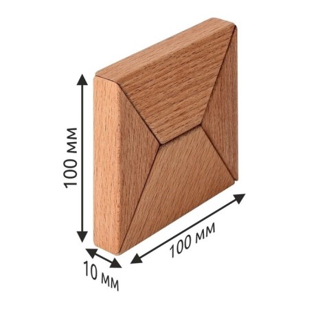 Magnetic puzzle according to the early development system, 4 details-5