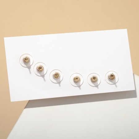 Pusets set of 3 pairs of "stars" with cilia, colored-1