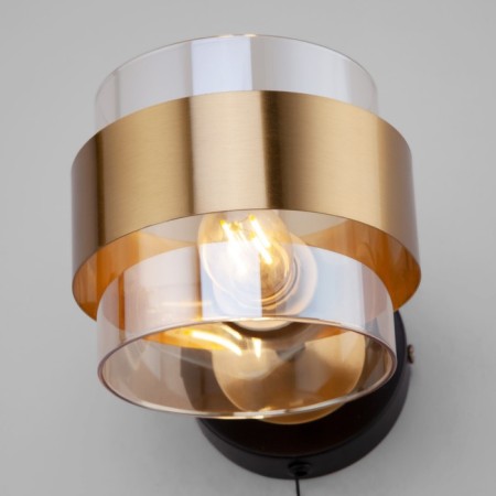 Wall lamp in the style of ARCADA loft, 60W, E14, 21.5x13x13 cm-2
