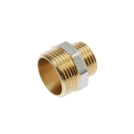 The transitional nipple "CTM", 3/4 "x 1/2" external thread, nickel -plated brass