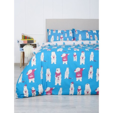 Bed linen 1.5 joint venture "Bears Copeman", size 150x215 cm, 145x210 cm, 50x70 cm-2