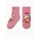 Women's socks "Fox with a Christmas tree" NZHMP2242-07-02, Color Pink Rr. 36-40