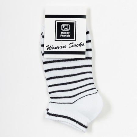 Women's socks, white color, size 23-25-2