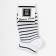 Women's socks, white color, size 23-25