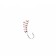 Mormyshka cast a marlin’s Osa No. 3, 1.80 g, 10 pcs