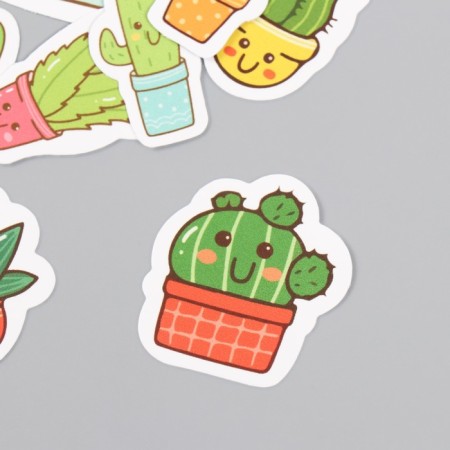 Stickers Stickers for Scrapbooking "Cactus" 9-348-1
