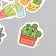 Stickers Stickers for Scrapbooking "Cactus" 9-348