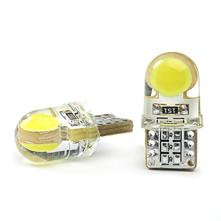 LED lamp KS, T10 (W2.1-9.5D), 12 V, white, COB 1CL, b/basement