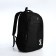 Youth backpack from textiles on lightning, 4 pockets, black/gray color
