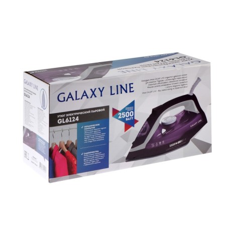 Iron Galaxy Line GL 6124, 2500 W, ceramic sole, 370 ml, purple-8