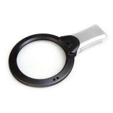 A desktop magnifier with a handle and backlight VEBER MG1713-1, 2X-4X, diameter 100 mm