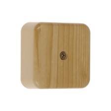 Dressing box for the cable channel Ural Pak, 50x50x20, IP 40, light wood, KR-513110050