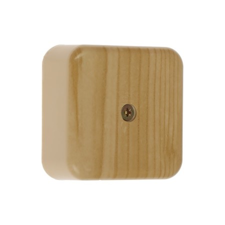 Dressing box for the cable channel Ural Pak, 50x50x20, IP 40, light wood, KR-513110050