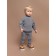Sweater Children's Knitted Amarobaby Warm, height 92 cm, color gray color