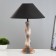 E14 40w 40w -gray table lamp 30x30x42cm RISALUX