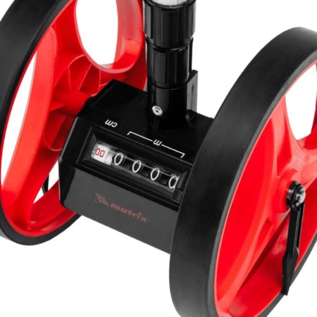 Mechanical measuring wheel Matrix 36001, diameter 520 mm, measurement 0-9999.9 m-3
