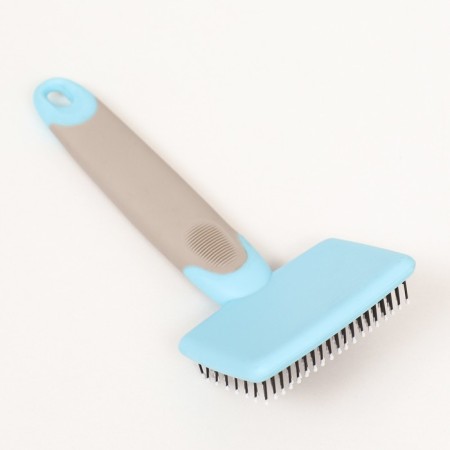 Pucups with a rubberized handle, rounded teeth, small, 6.5 x 14.5 cm, turquoise-1