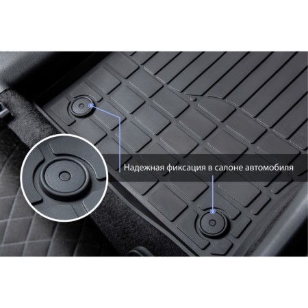 Carpets of salon rival, Hyundai Tucson 2015-2020, 62309001-4